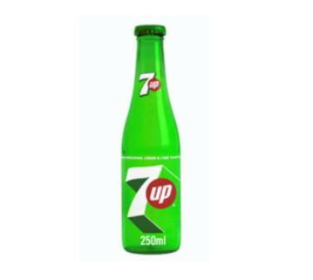 7 Up Bottle Drink 250ml