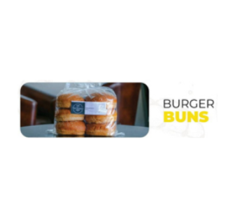 The French Burger Bun 6Pcs